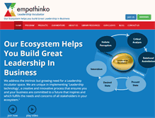 Tablet Screenshot of empathinko.com